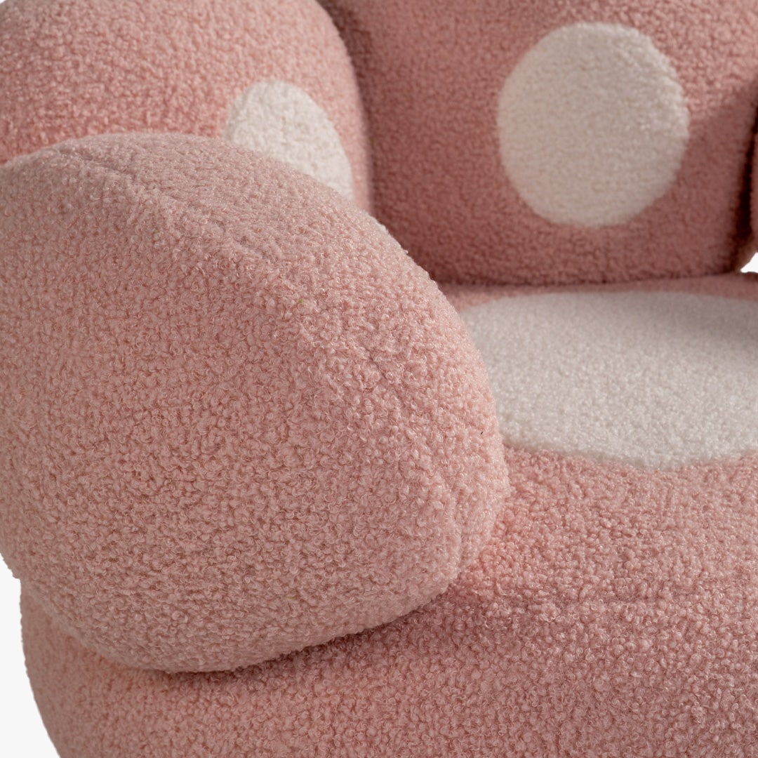 Paw Kids Accent Chair Pink