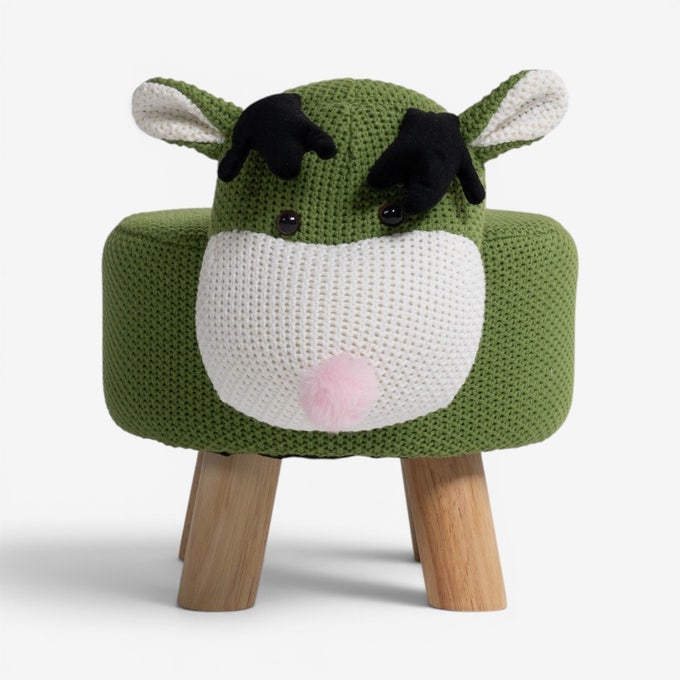Fawn Kids Ottoman Green Fawn Kids Ottoman Green