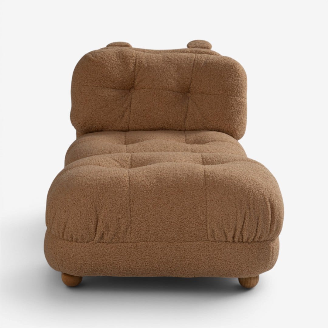 Fred Kids Lounge Chair Brown