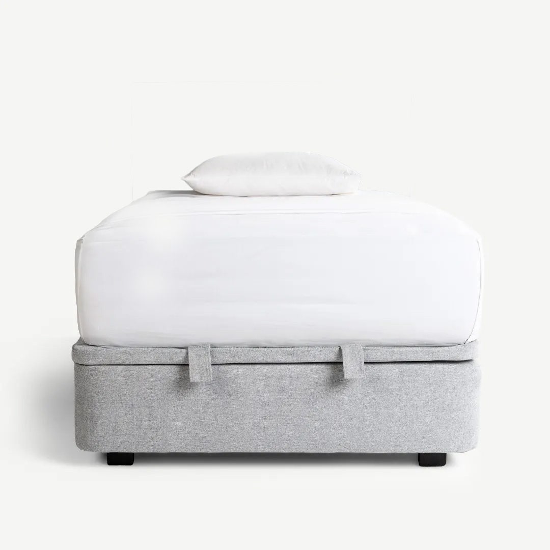 Yeema Hydraulic Bed Base 120x200cm Grey