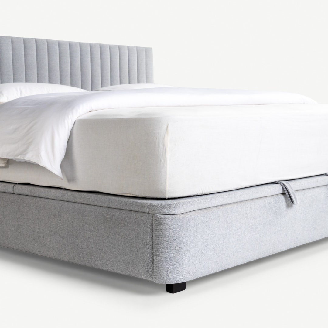 Yeema Hydraulic Bed Base 200x200cm Grey