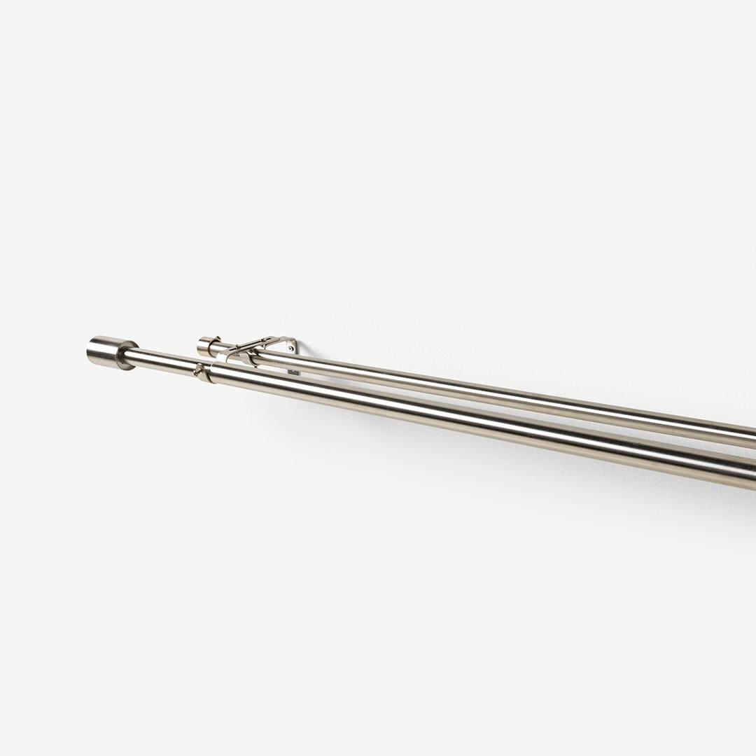 Melia Double Ext Curtain Rod -150-300cm