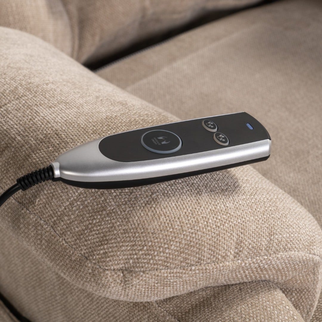 Auburn Power Recliner Ecru