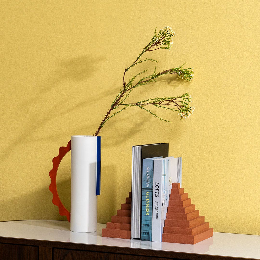 Wilder Bookend - Terracotta