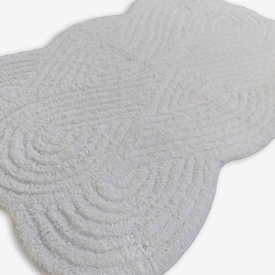 Samira Bathmat White -50x80cm