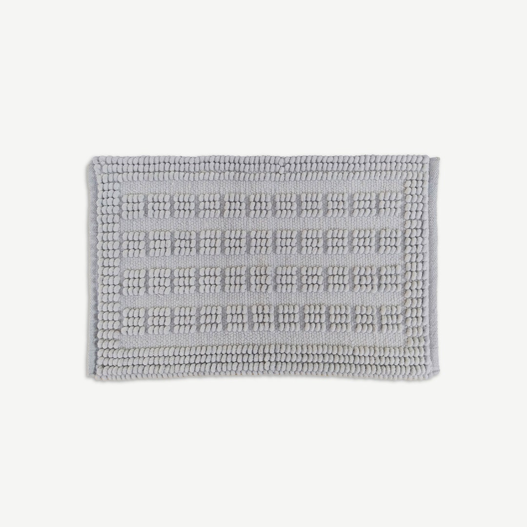 Dyan Chenille Bathmat P/Grey -50x80cm