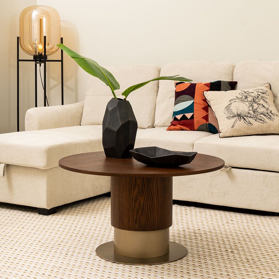 Maren Center Table Walnut