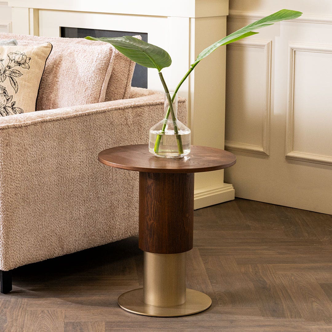 Maren End Table Walnut