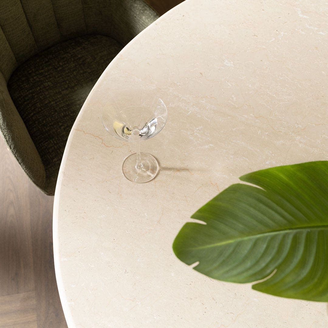 Sylvan Dining Table 4 Seater Beige