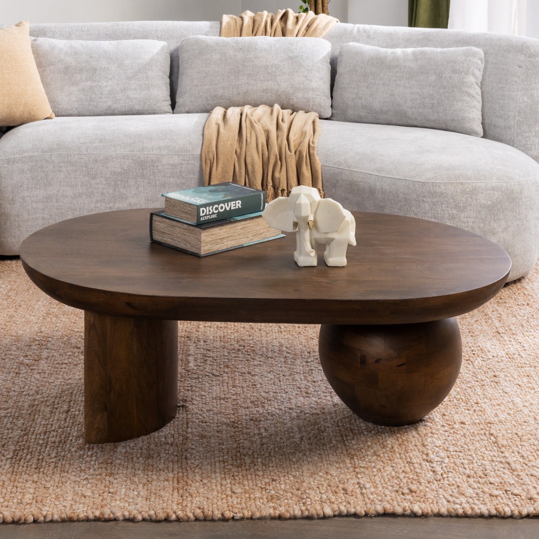 Donovan Center Table Brown