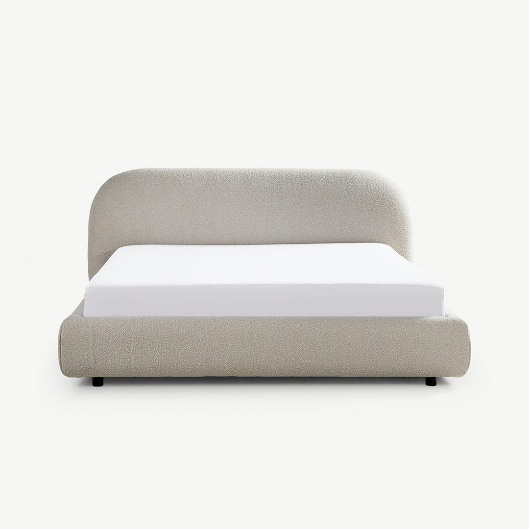 Sync King Bed 180x200cm White