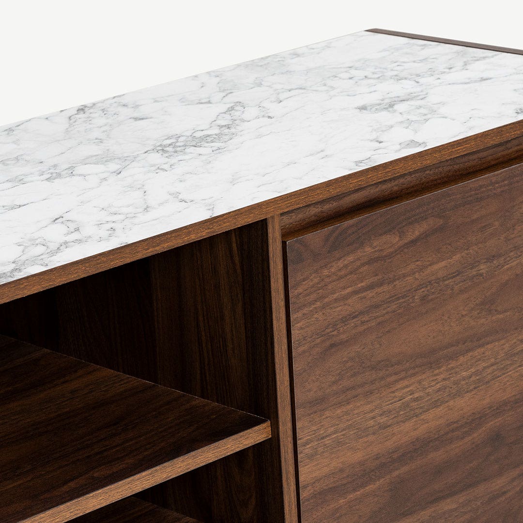 Melyan TV Unit Walnut