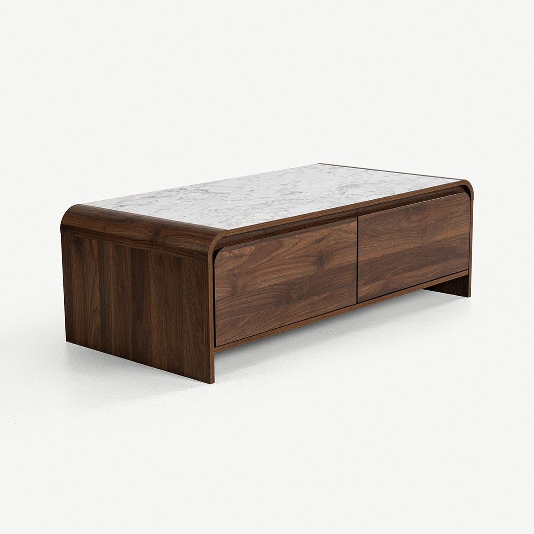 Melyan Center Table Walnut