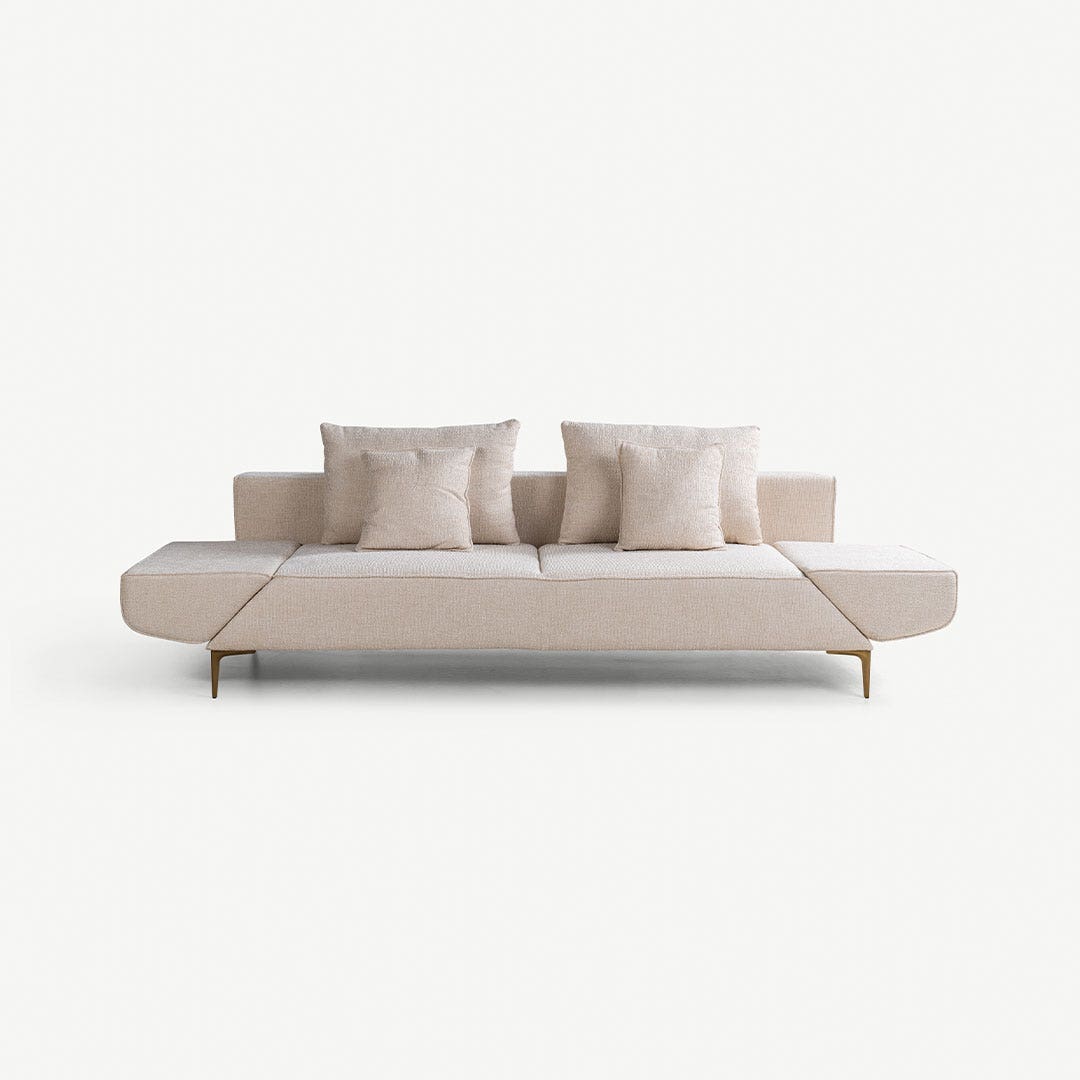 Novalie 3 Seater Ivory