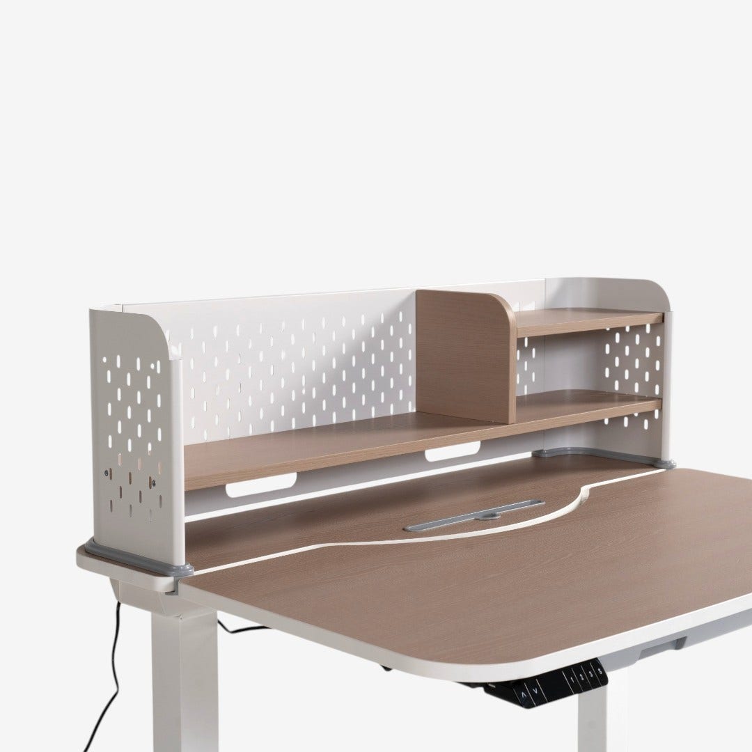 Romy Electronic Adjustable Desk White