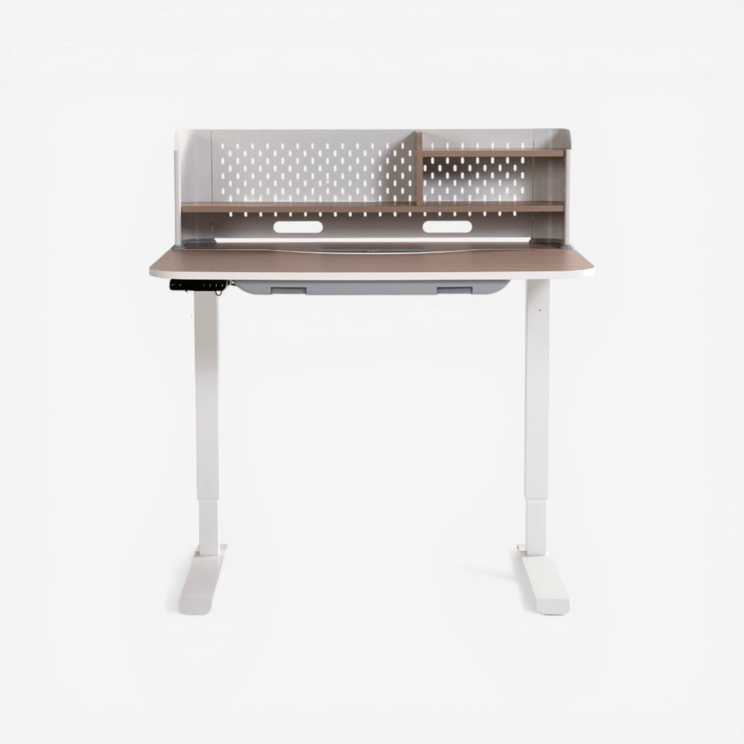 Romy Electronic Adjustable Desk White