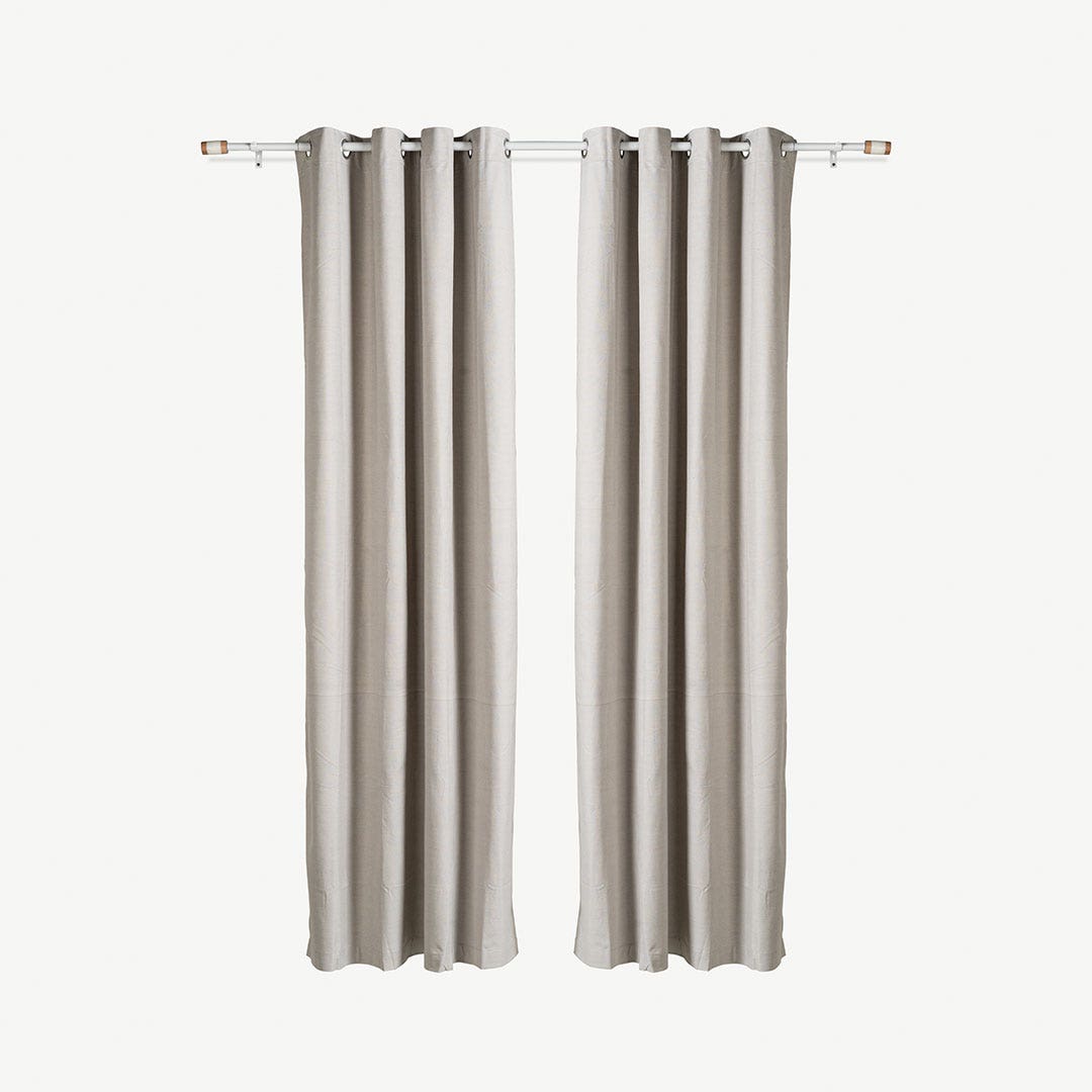 Imrie Blackout Curtain Grey-135x240cm