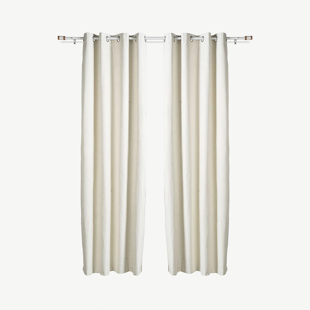 Arlan Blackout Curtain Ivory-135x240cm
