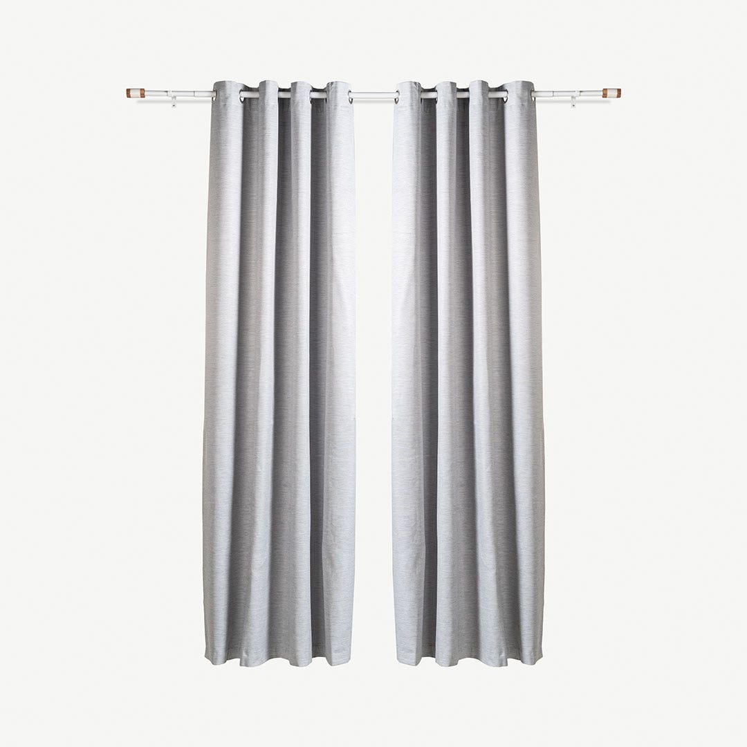 Renete Blackout Curtain Grey-135x240cm