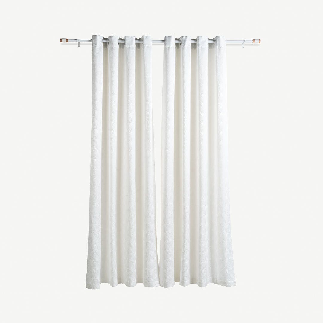 Hanley Curtain White - 135x240cm