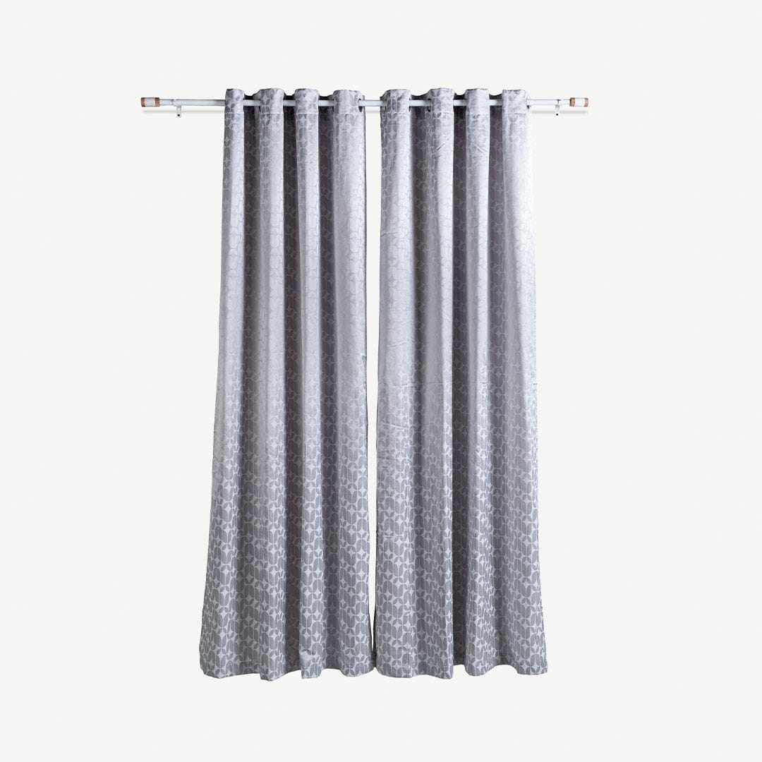 Ridley Curtain Grey - 135x240cm