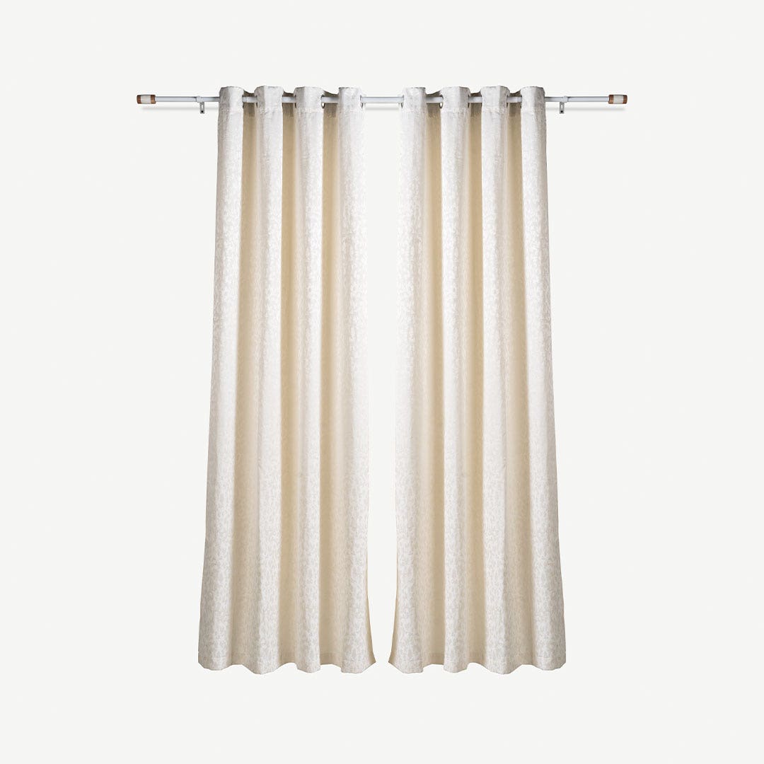 Carmela Curtain Ivory - 135x240cm