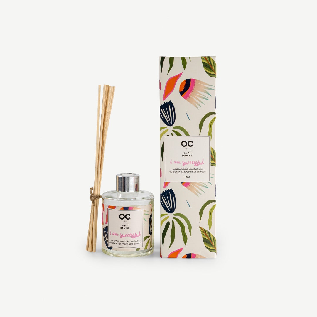 Davine Reed Diffuser -Mahogany Teakwood