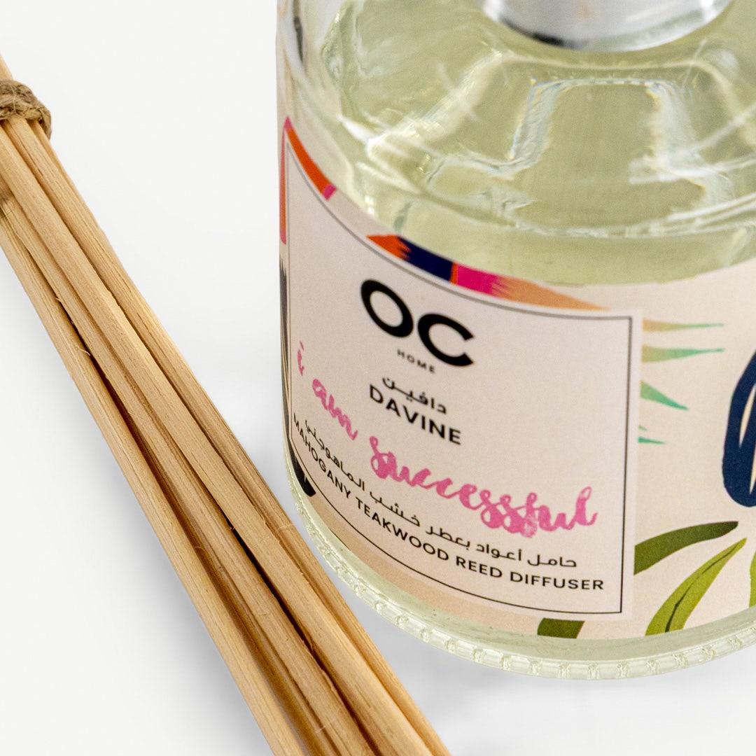Davine Reed Diffuser -Mahogany Teakwood