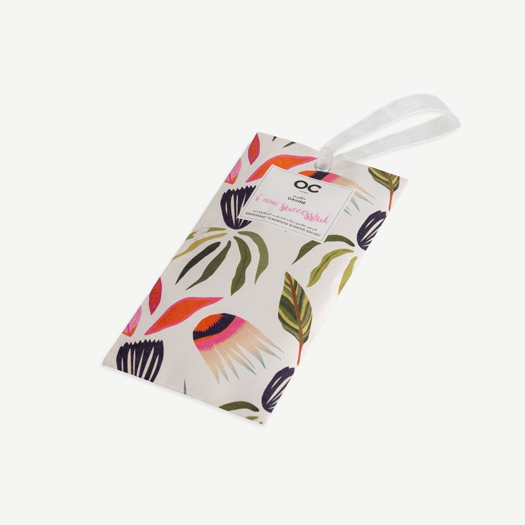 Davine Scented Sachet-Mahogany Teakwood