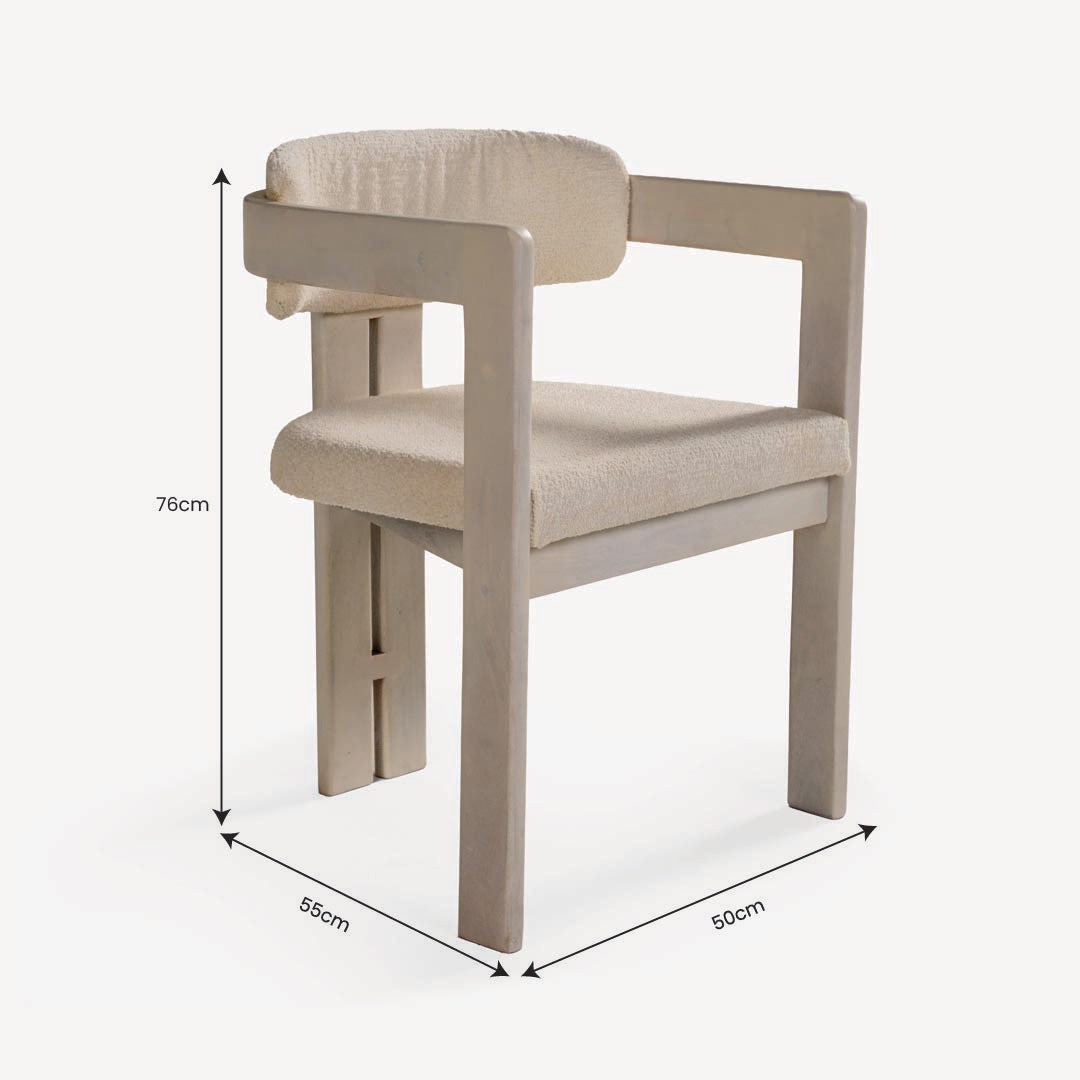 Jourie Dining Chair Whitewash