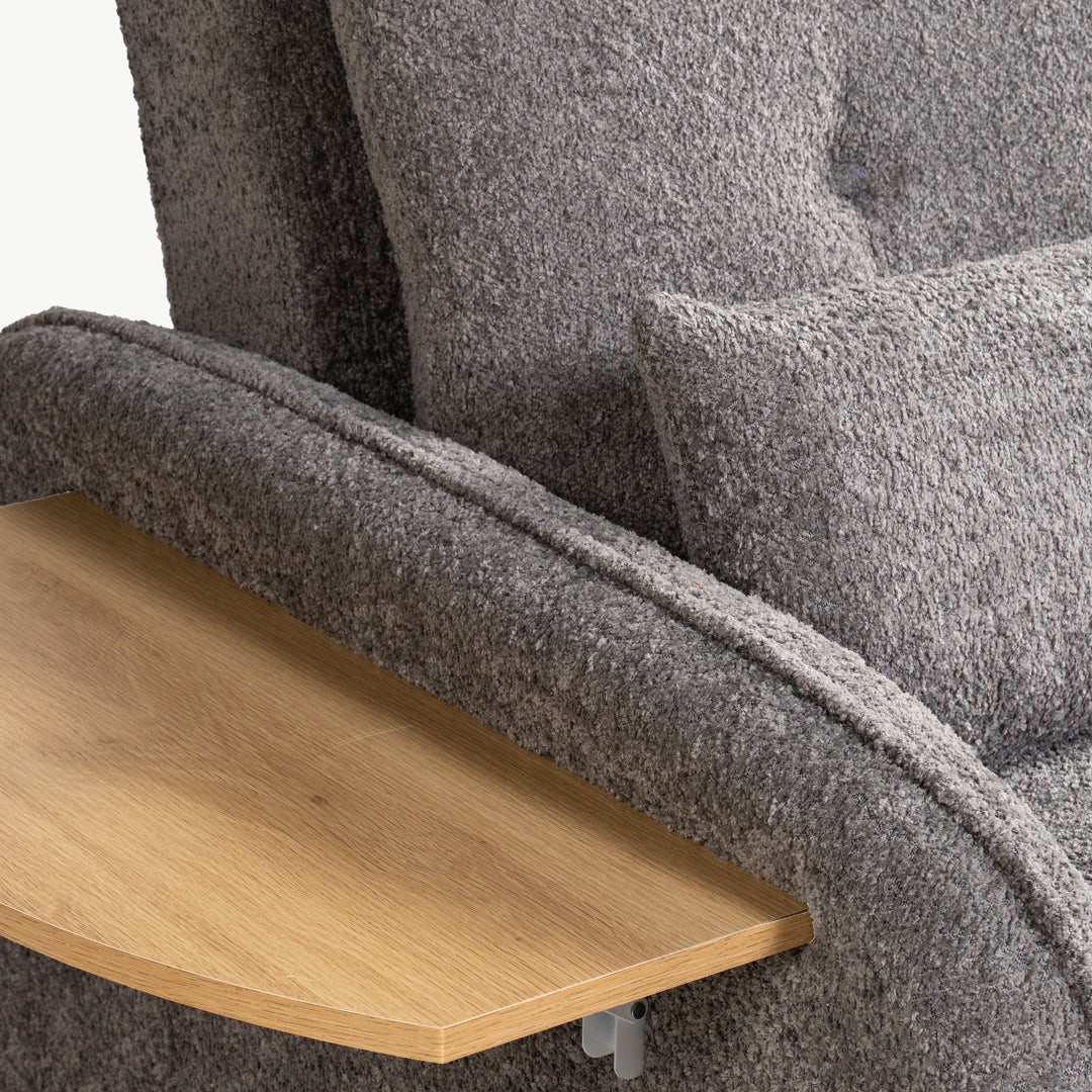 Caelan 2 Seater Sofa Bed Grey