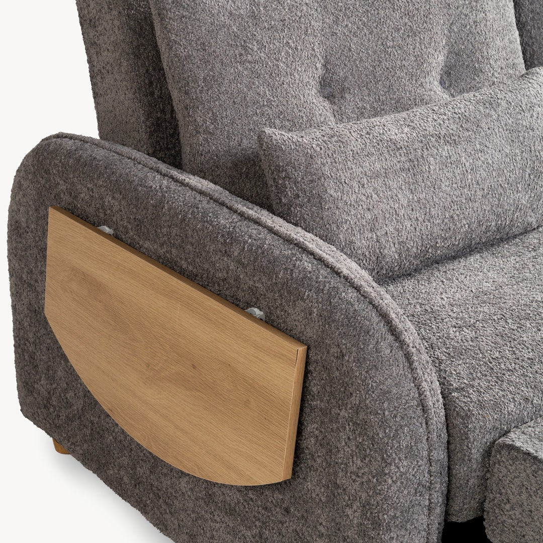 Caelan 2 Seater Sofa Bed Grey