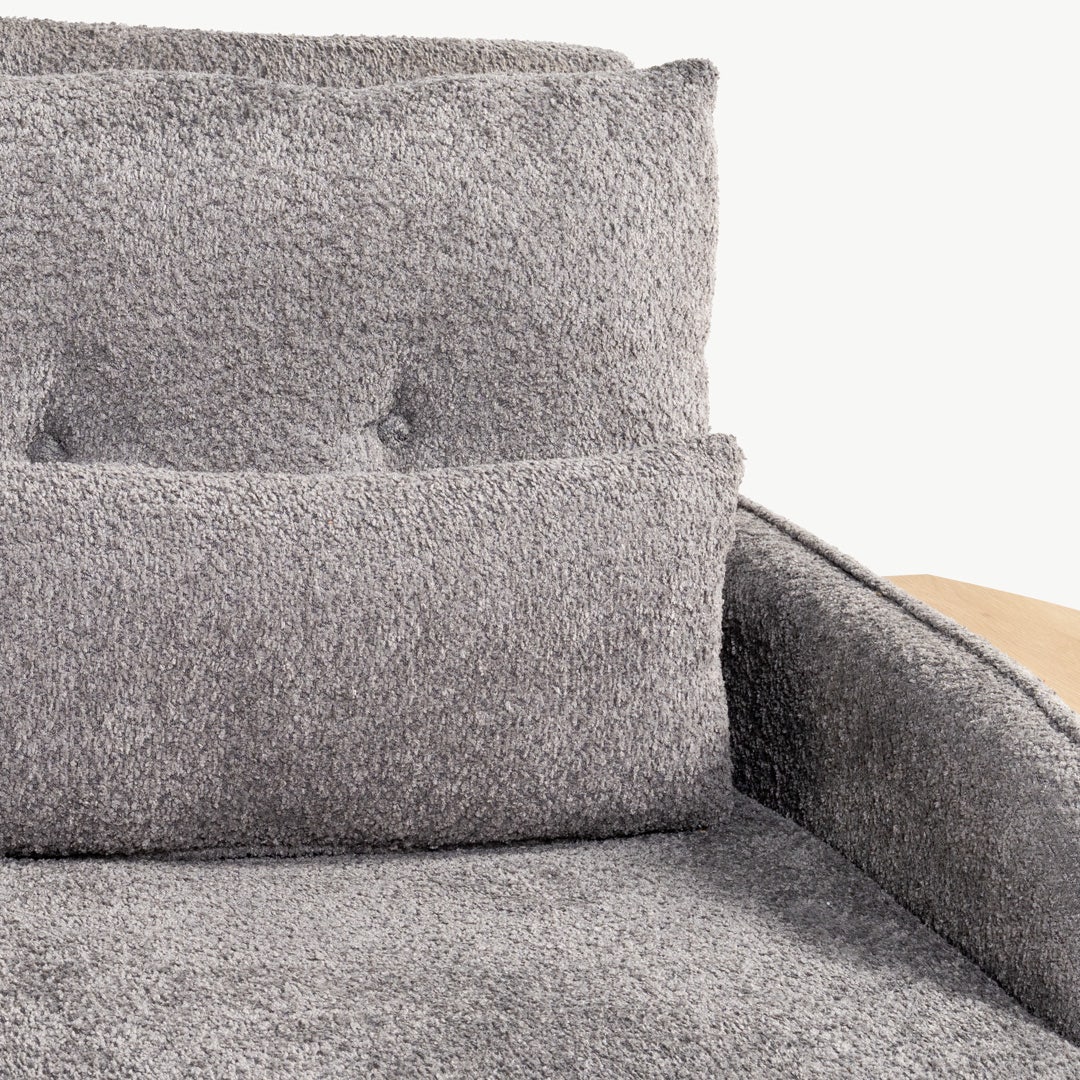 Caelan 2 Seater Sofa Bed Grey