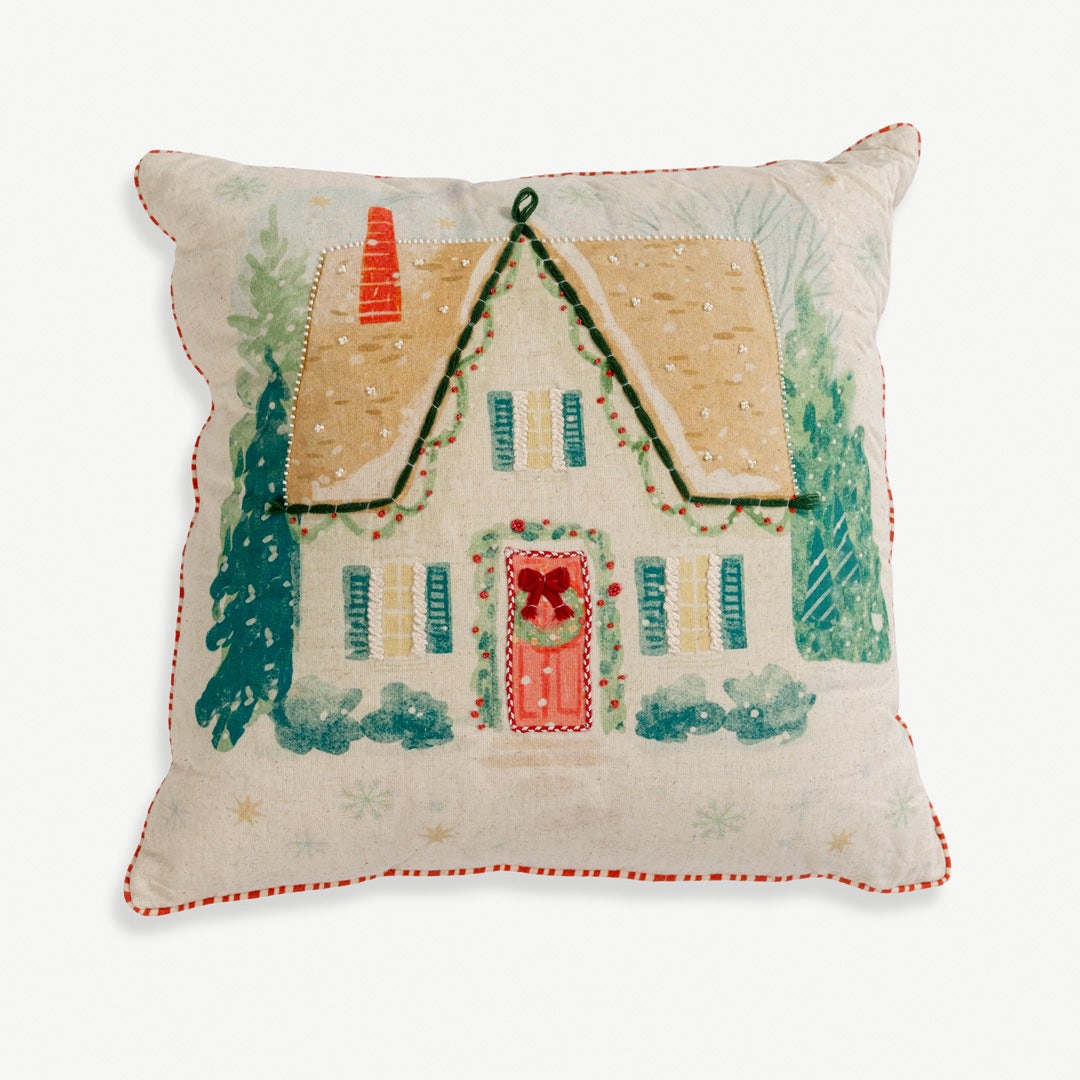 Christmas Merlas Cushion - 50x50cm