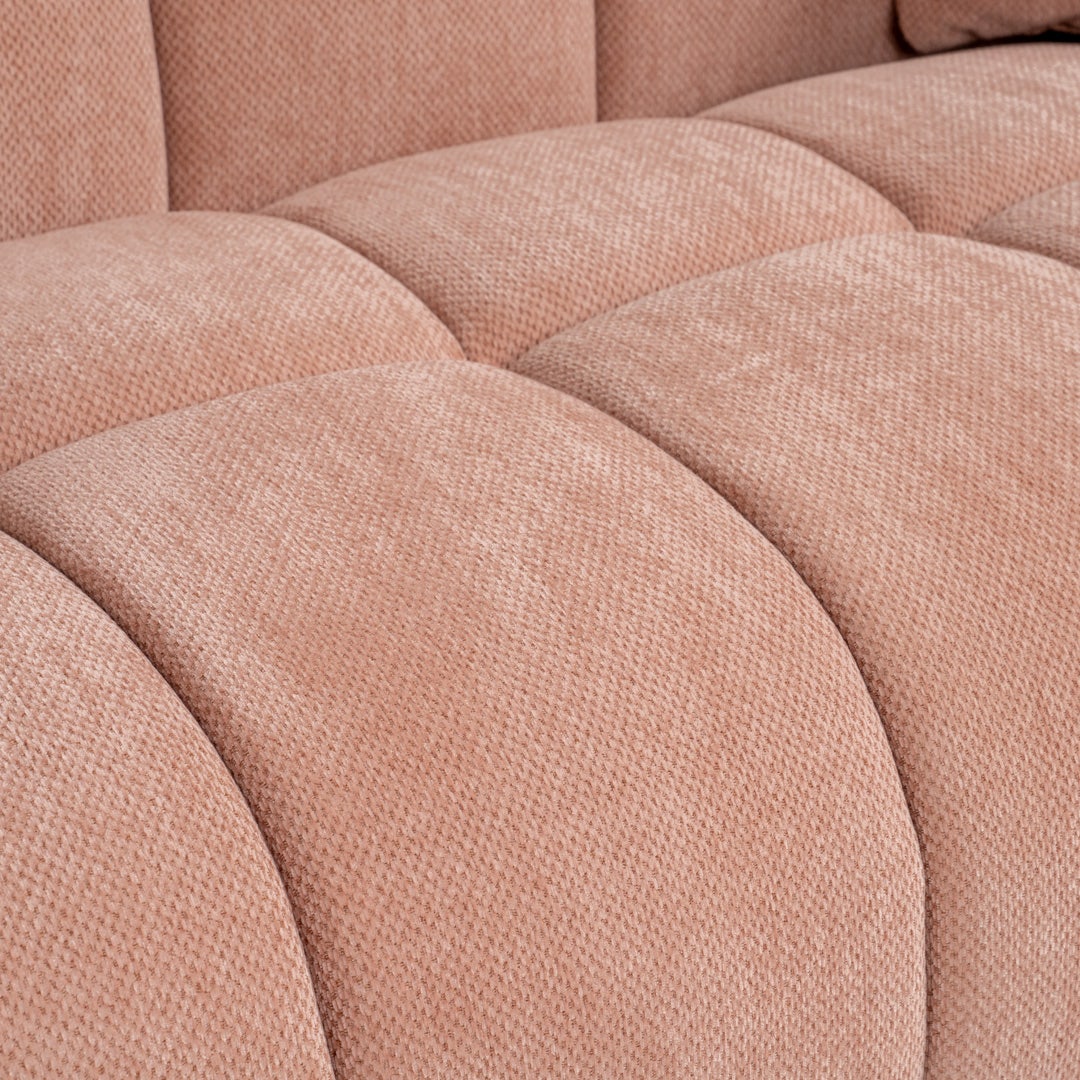 Levish 3 Seater Sofa Blush