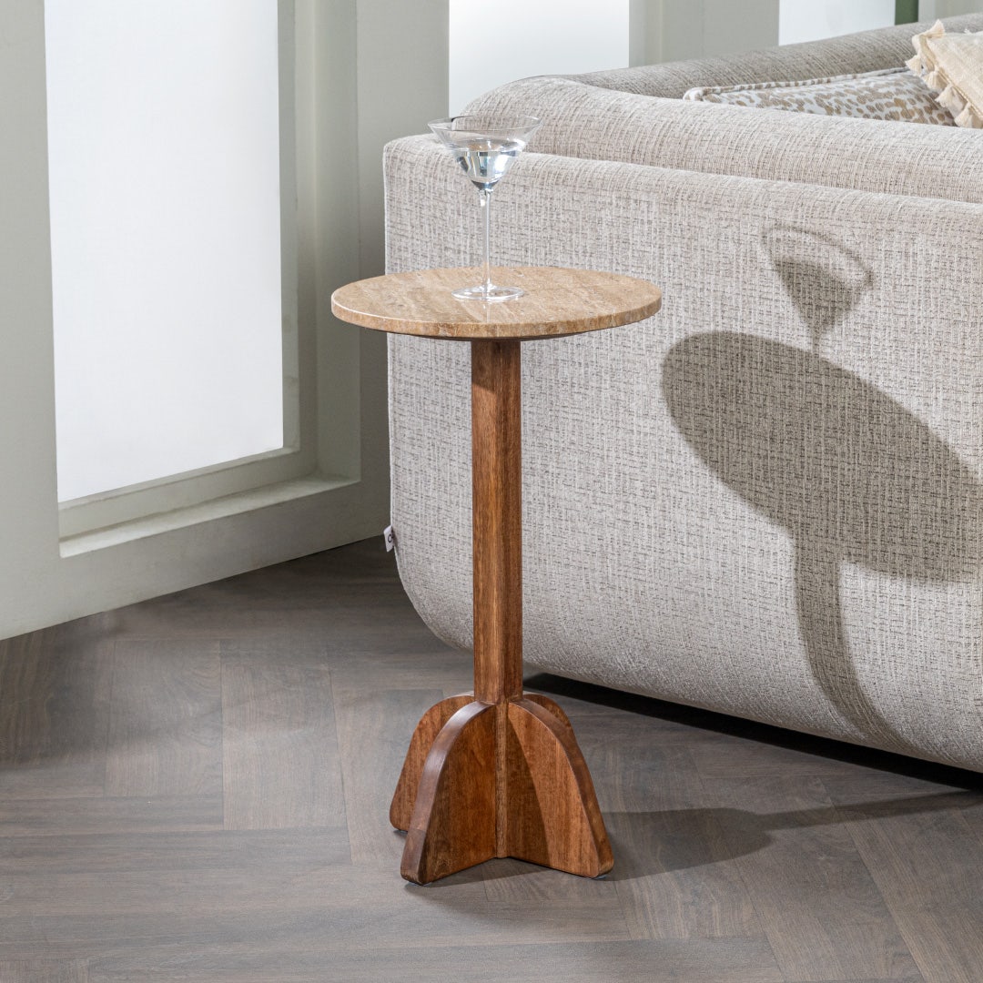 Malra End Table Natural