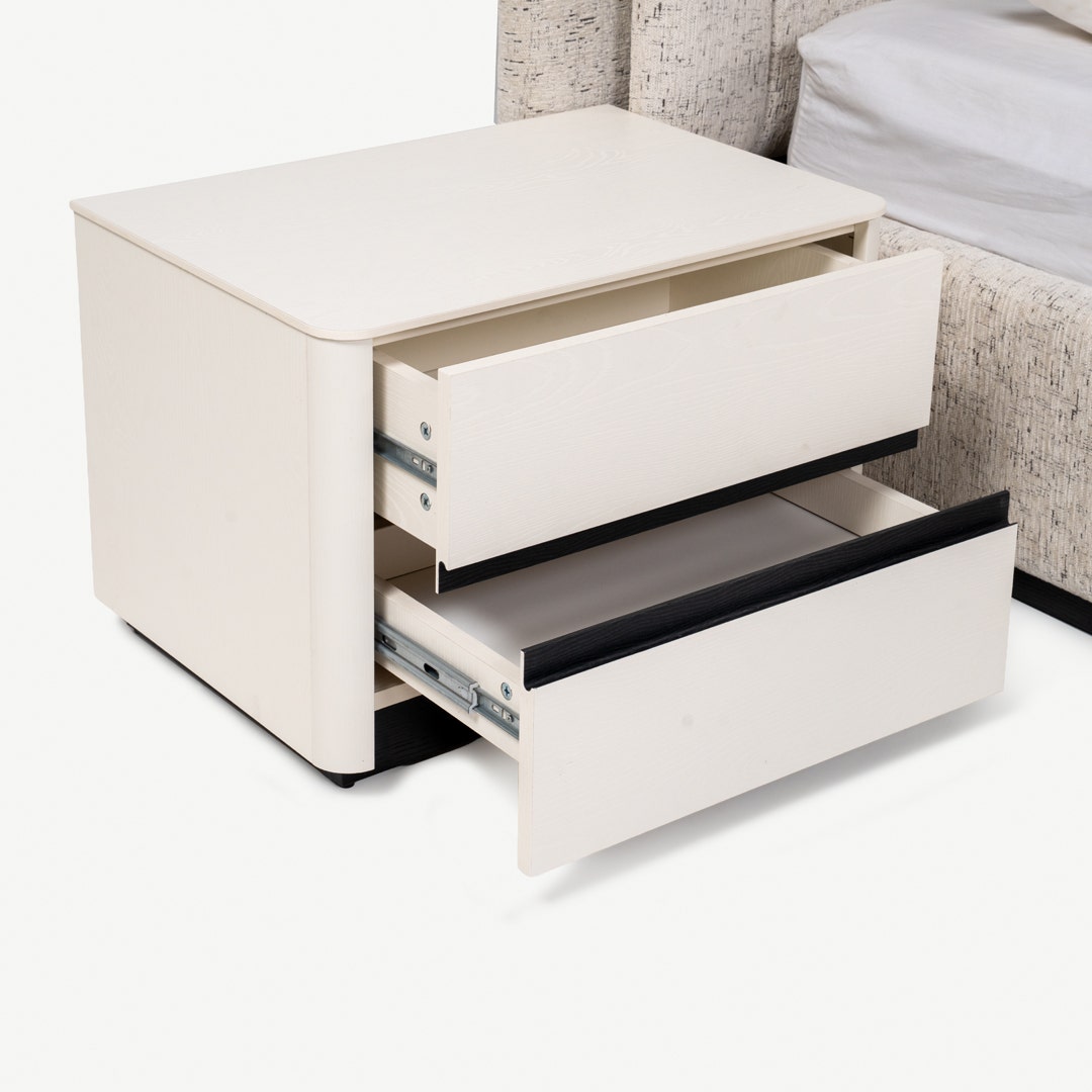 Baku 5pc King Bed Set 180x200cm Greige