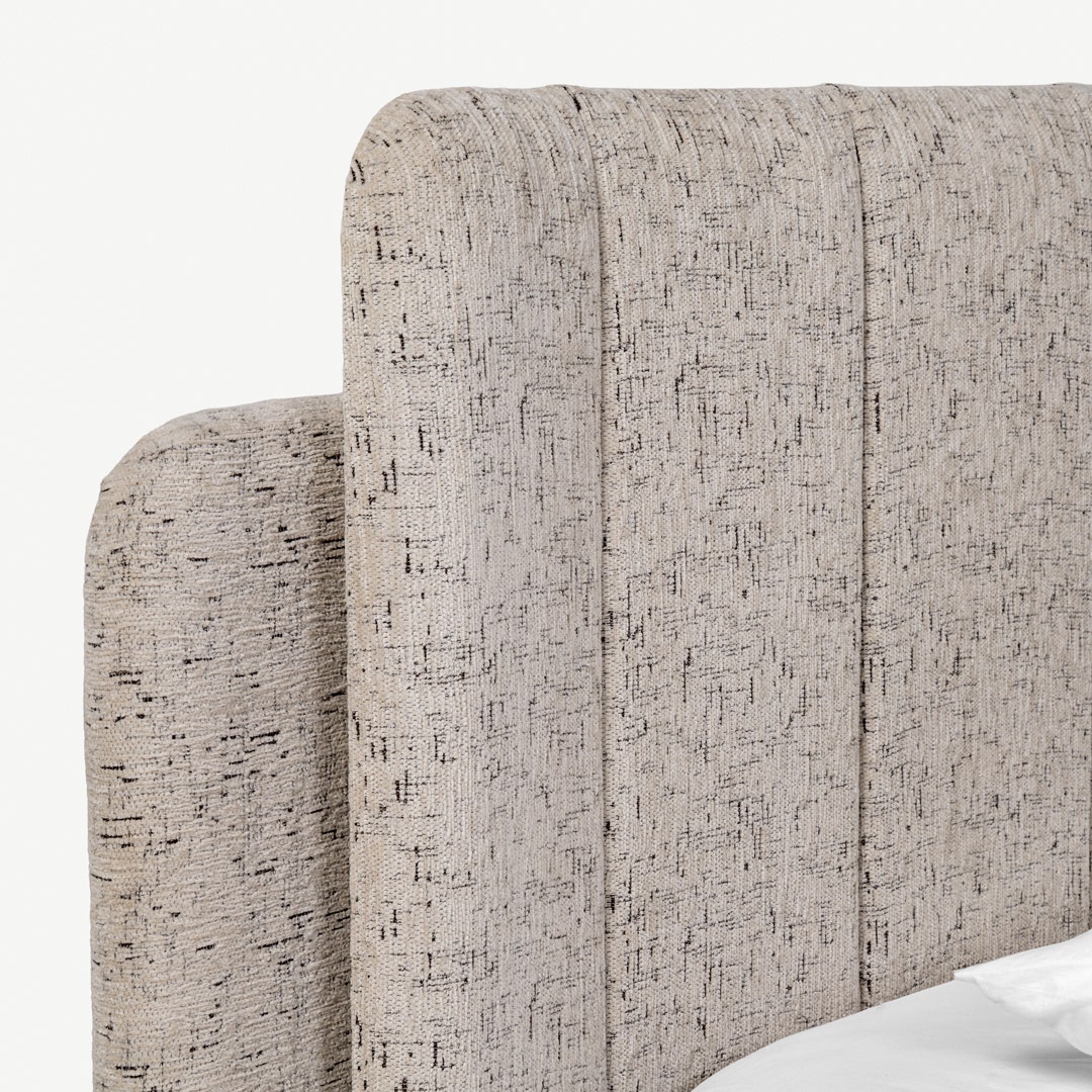 Baku 5pc King Bed Set 180x200cm Greige