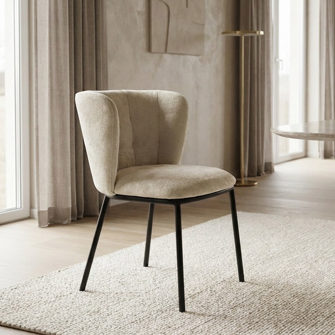 Larla Dining Chair Ivory