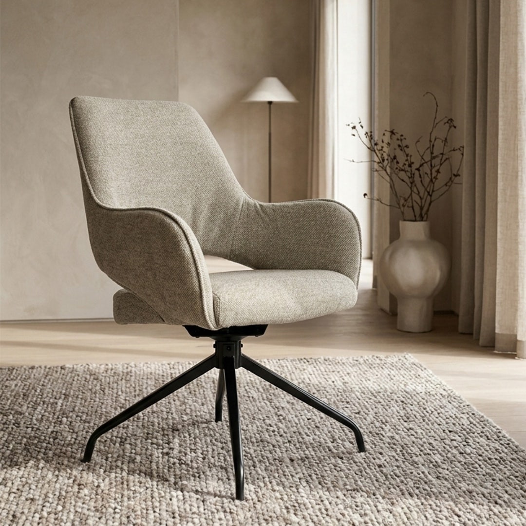 Nalon Dining Arm Chair Green