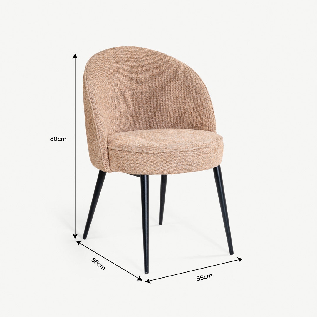 Yulien Dining Chair Terracotta