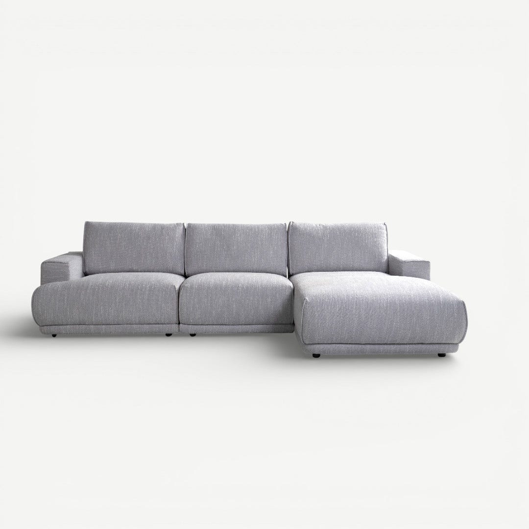 Rollien Right Corner Sofa Grey