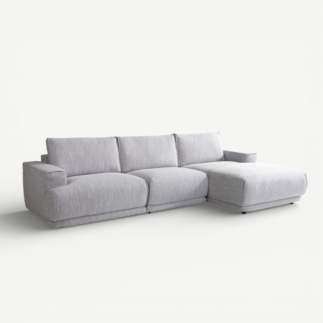 Rollien Right Corner Sofa Grey