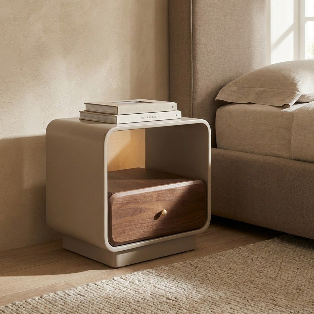 Selvador Bedside Table Multi Color