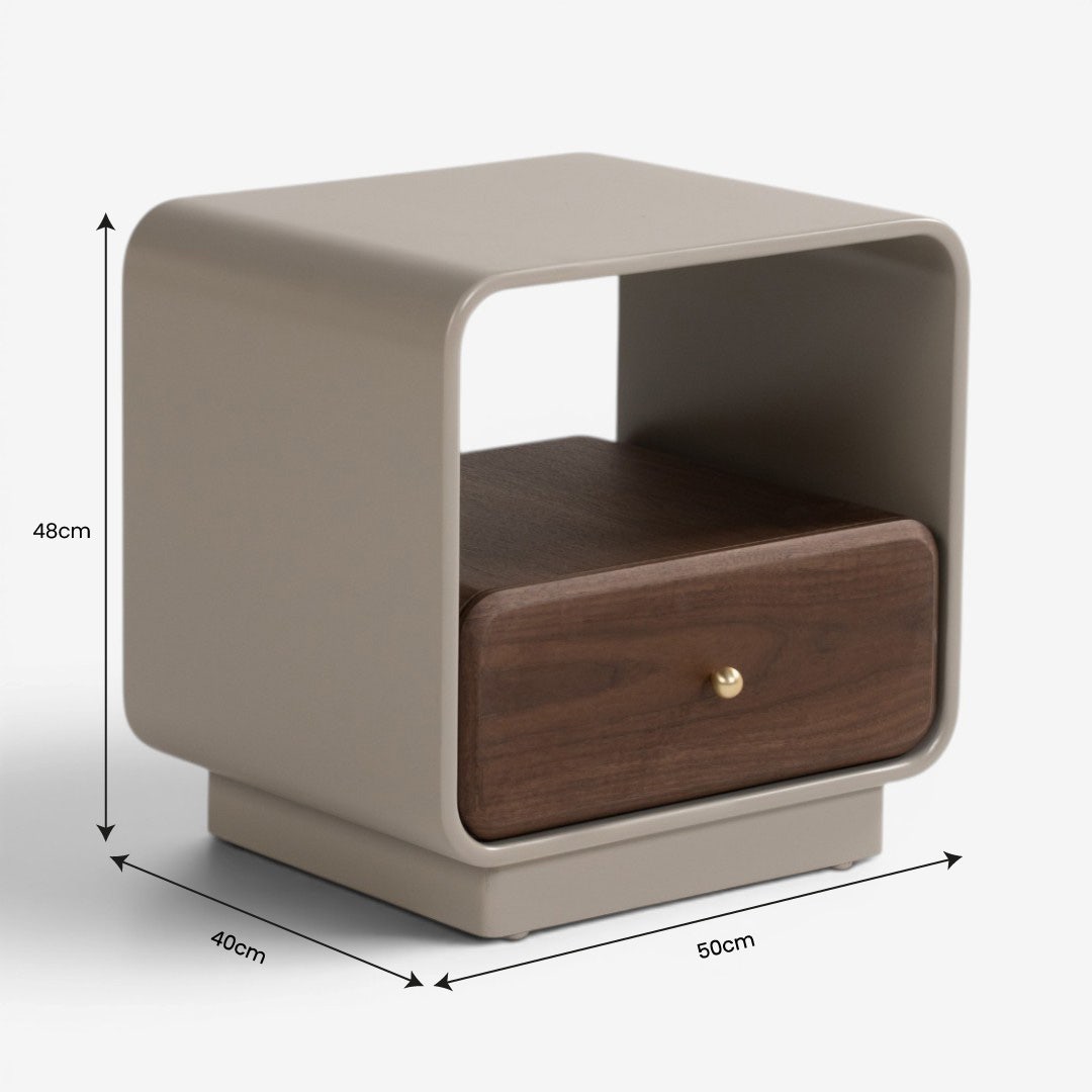Selvador Bedside Table Multi Color