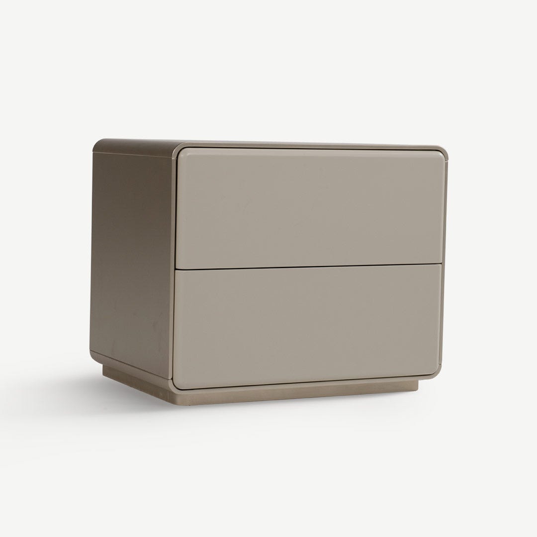 Kristin Bedside Table Beige