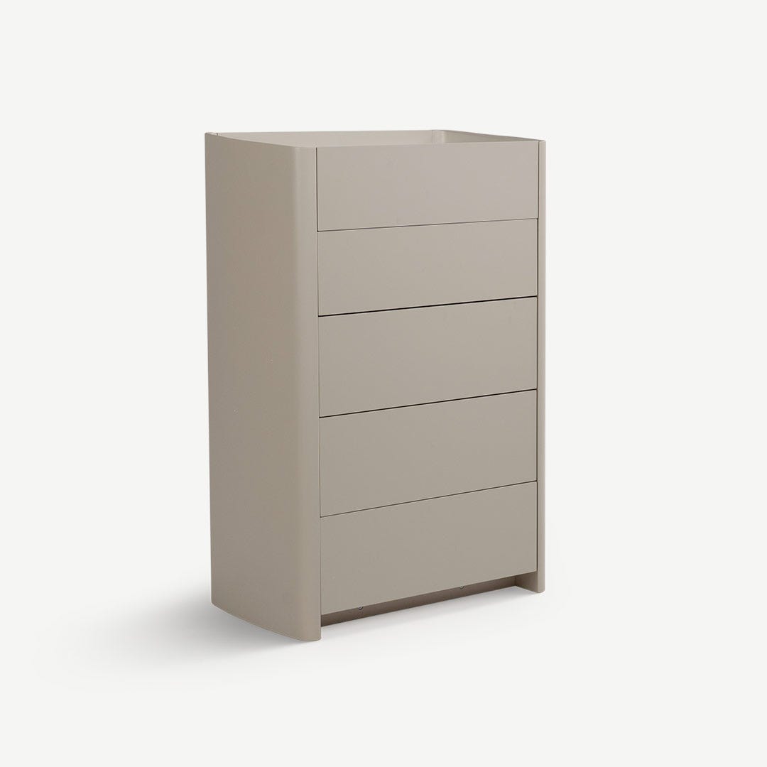 لوسياس خزانة 5 أدراج - بيج فاتح