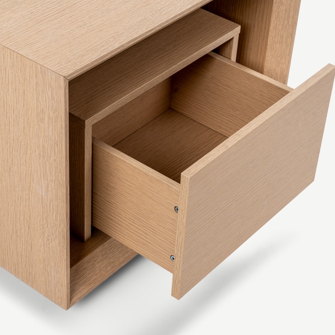 Piastri Bedside Table Natural