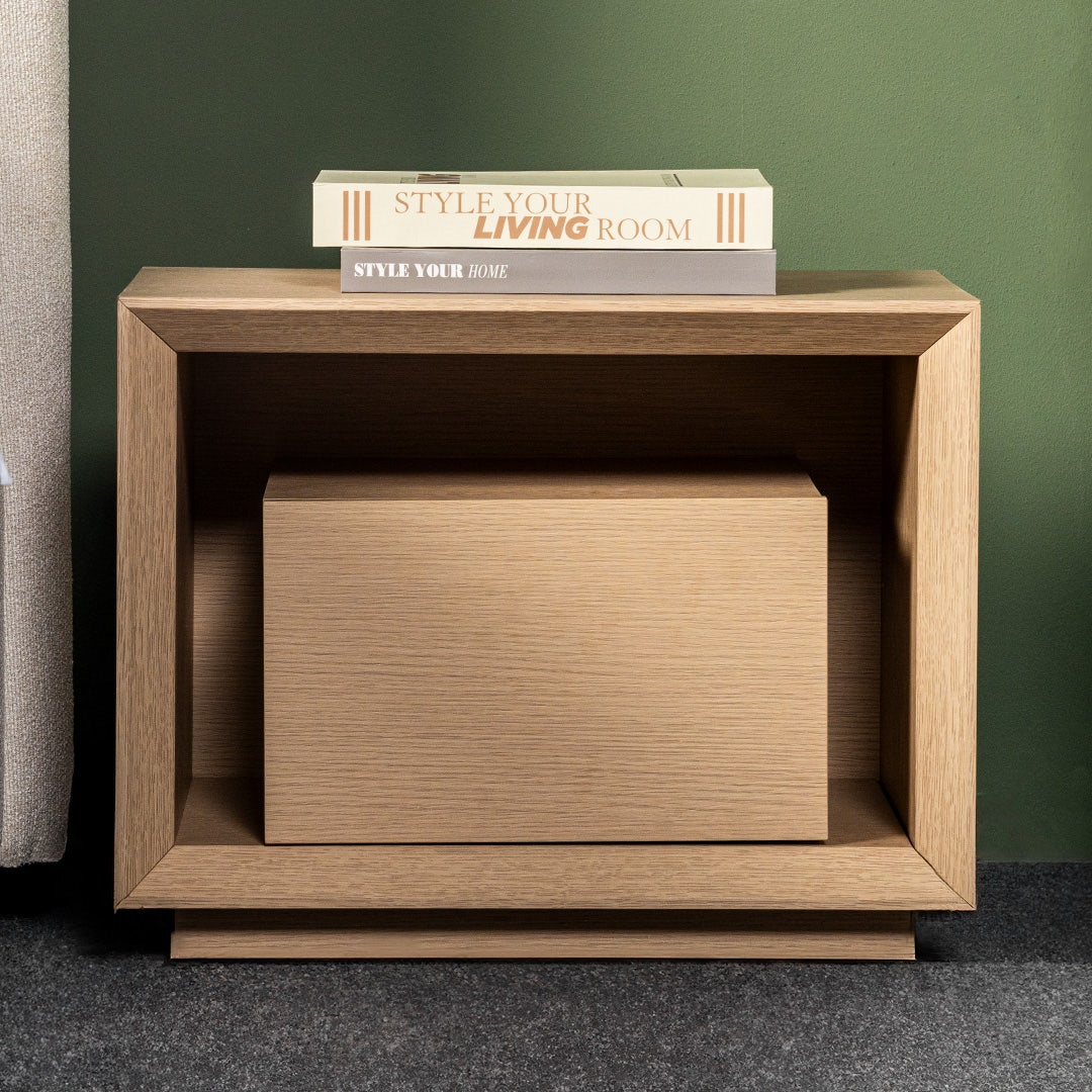 Piastri Bedside Table Natural