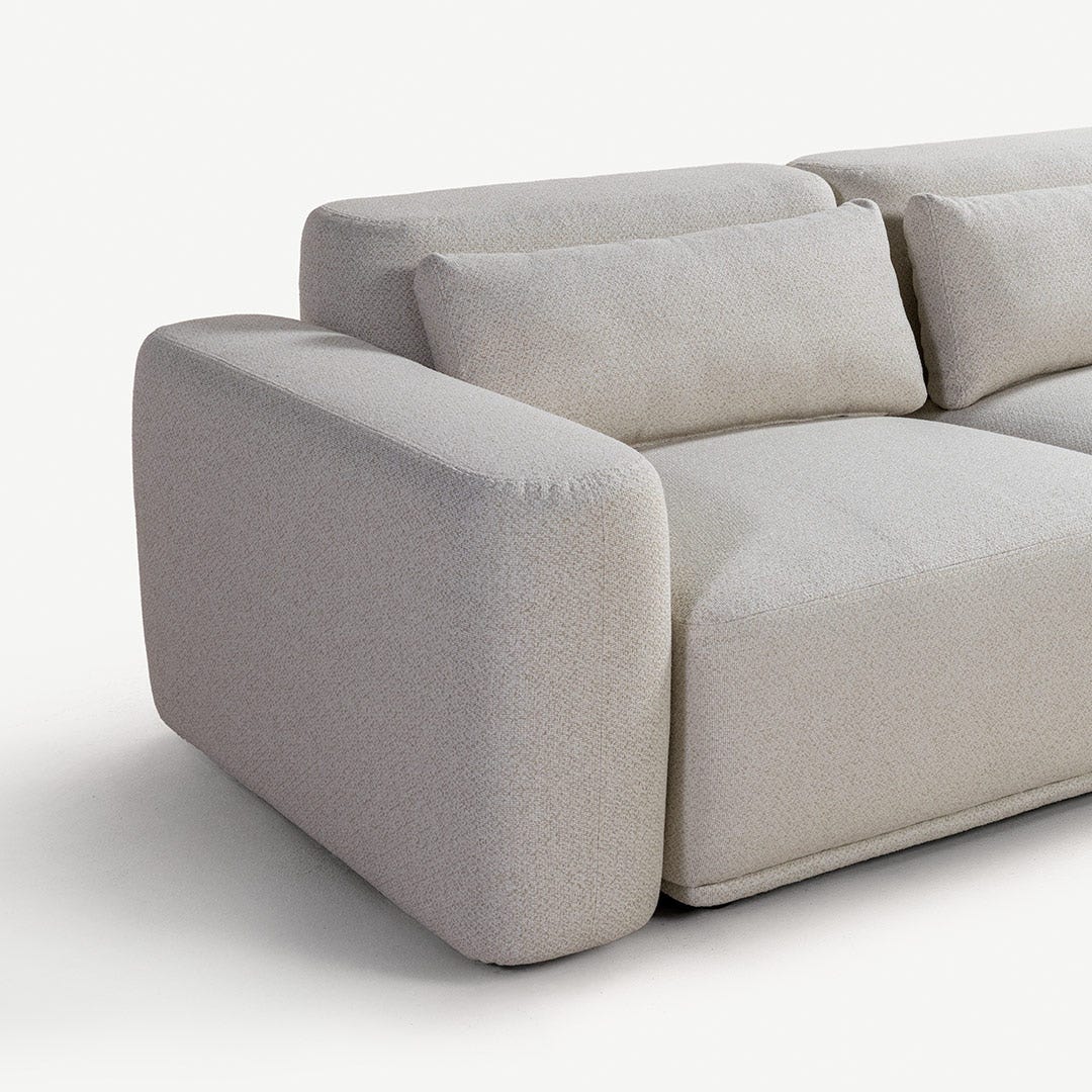 بالوما كنبة زاوية يمنى - بيج